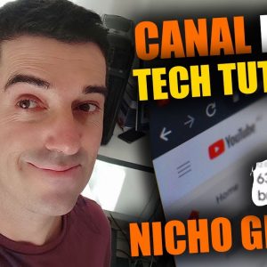 Canal de Tecnologia Ideia de Nicho Dark Poderoso sem Aparecer Ganhar dinheiro no Youtube