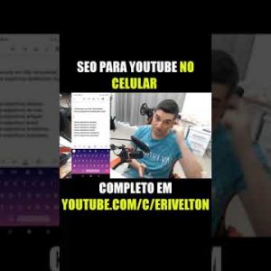 SEO PARA YOUTUBE NO CELULAR #shorts