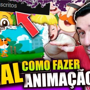 Animação 2D! 😍 Ele Conseguiu mais de 124 Mil inscritos em Canal dark no Youtube Com ANIMAÇÕES 2D