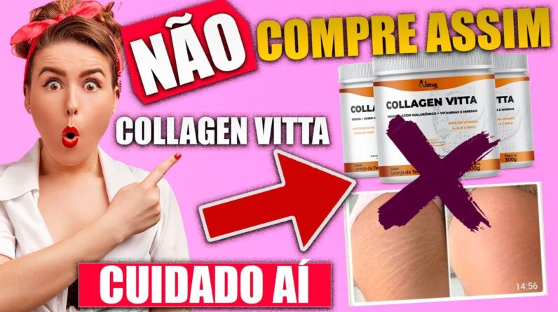 Collagen Vitta PARA PELE Funciona Mesmo? CUIDADO! ⛔Collagem Vitta ONDE COMPRAR Hialurônico