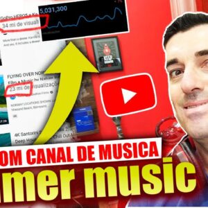 Copia isso! ⭐ Como Ganhar dinheiro no Youtube com Canal de Músicas & MONETIZAÇÃO