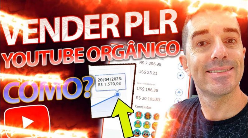 R$ 100,00 Por dia Como Ganhar dinheiro COM PLR no YouTube Orgânico