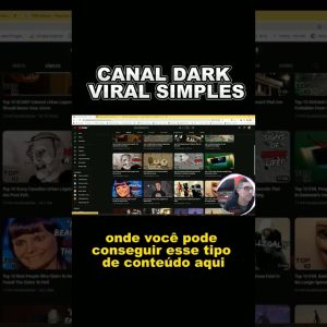 Canal dark Viral Simples #canaldark