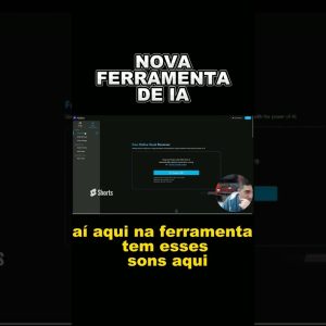 ferramenta de IA que modifica sua voz #ia