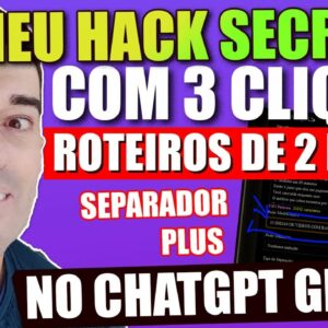 RoteIrOs gIgAntEs: cOmO cRiar cOntEÚdo ÚnIcO No YouTube | Faça o ChatGPT seu escravo