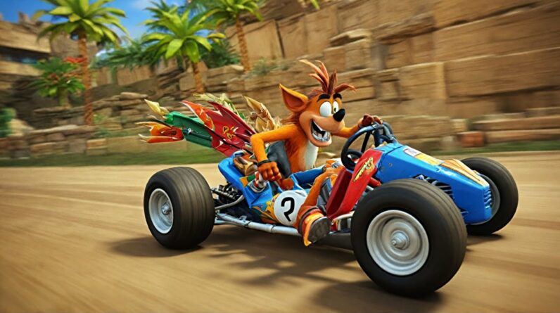 Revivendo Crash Team Racing: Corridas Clássicas e Desafios Nostálgicos no PSX!