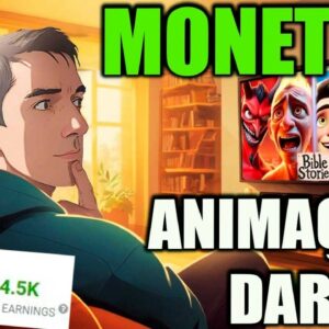 COMO MONETIZAR animação BIBLICA E religiosa ESTILO DISNEY pixar GRATUITAMENTE