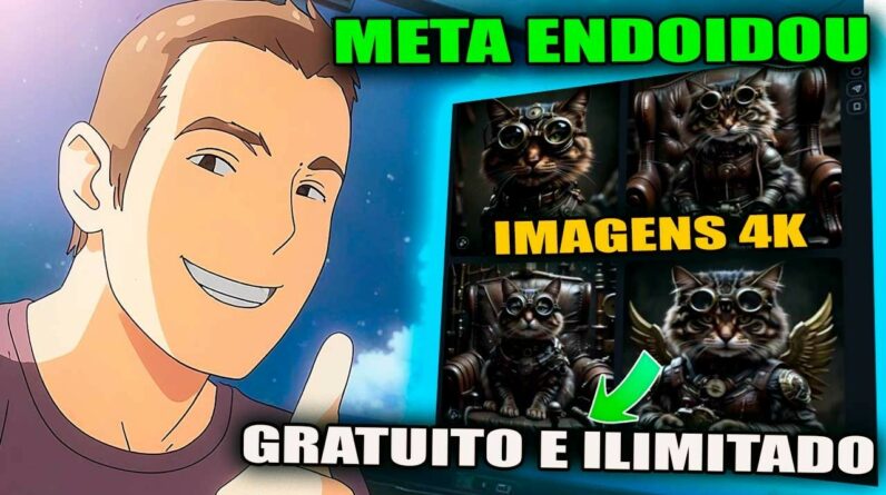 Nova Inteligência Artificial META incrível para CRIAR Canais Dark