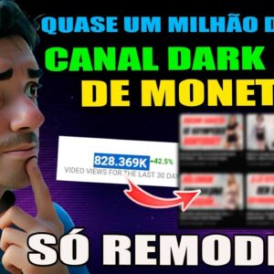 Canais Dark SECRETOS para Remodelar e MONETIZAR muito Rápido