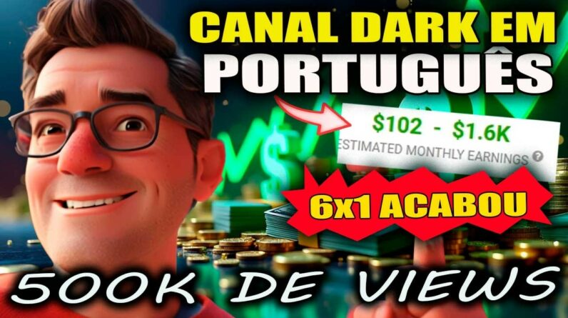 GANHE EM DÓLAR com Canais Virais! Método Rápido e Fácil que FUNCIONA!