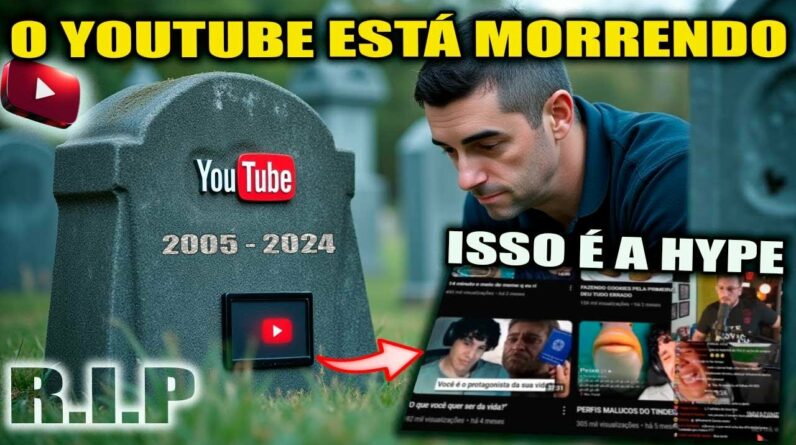 O YOUTUBE está MORRENDO! O JOGO AGORA É OUTRO!