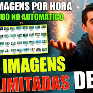 Automação PICLUMEN para CRIAR imagens iLIMITADAS e BAIXAR