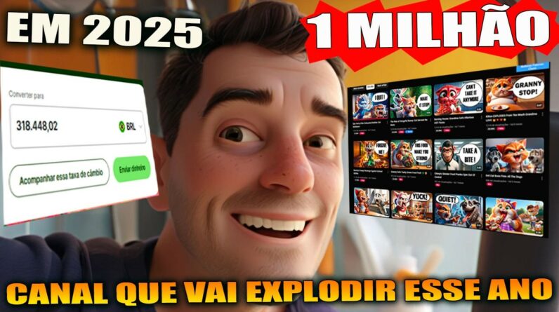 1 MILHÃO MENSAIS - Canal Dark Gringo Feito com I.A pega em Média