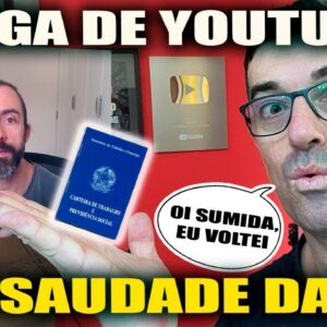 Último vídeo do canal! NÃO SEJA CRIADOR DE CONTEÚDO